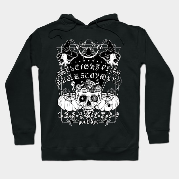 Halloween Spirit Board Hoodie by Von Kowen